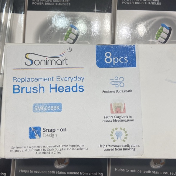 12 Sonimart replacement power brush handles.HX6064 DiamondClean standard - Picture 5 of 5